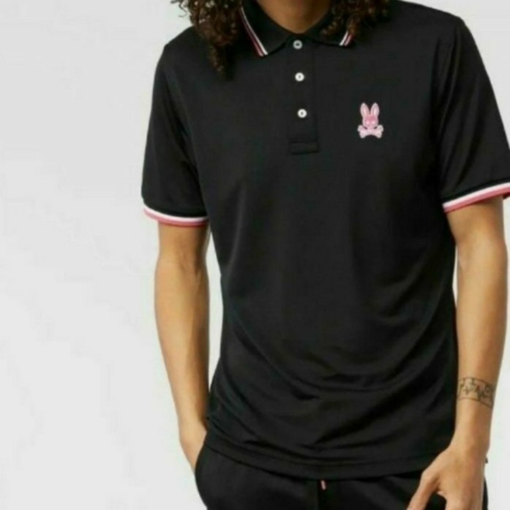 Psyco bunny  mens polo